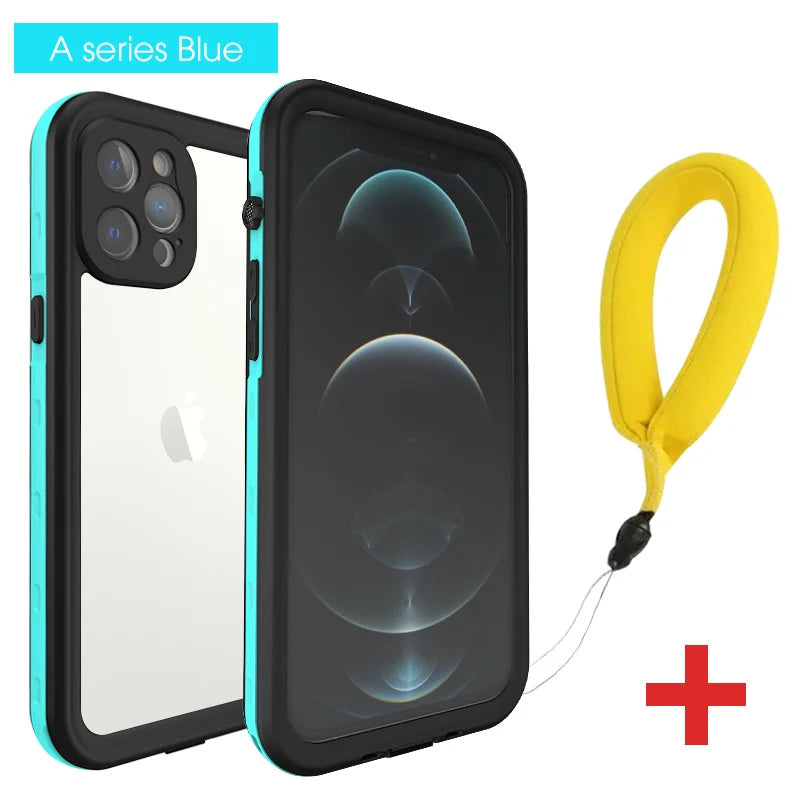 Case Prova d´agua para IPhone 7 8 11 12 13 Pro MAX XR XS MAX