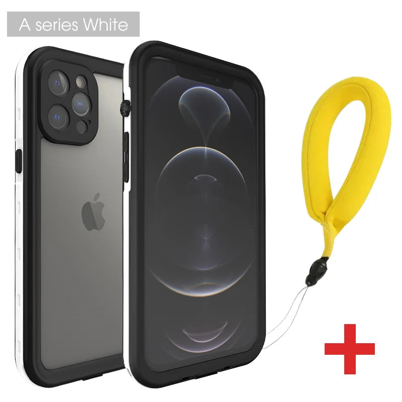 Case Prova d´agua para IPhone 7 8 11 12 13 Pro MAX XR XS MAX