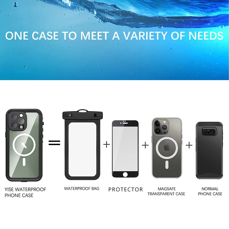 Case Prova d'agua Para Iphone 13,14,15, Pro, Pro Max.