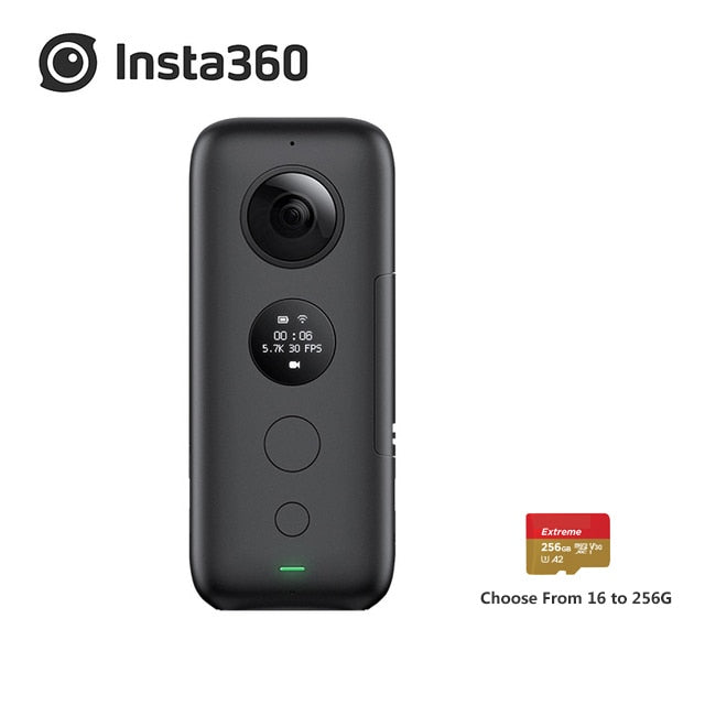 Câmera De Video Insta360 ONE X2 18MP 5.7k Câmera Wi-fi, Compativel iPhone Android