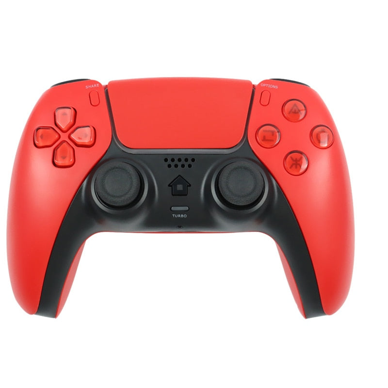 Controle Para Ps5 e Ps4 sem fio bluetooth 6 eixos duplo sentido de vibração