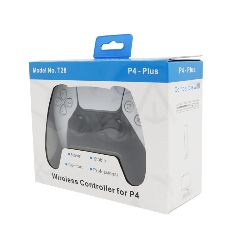 Controle Para Ps5 e Ps4 sem fio bluetooth 6 eixos duplo sentido de vibração