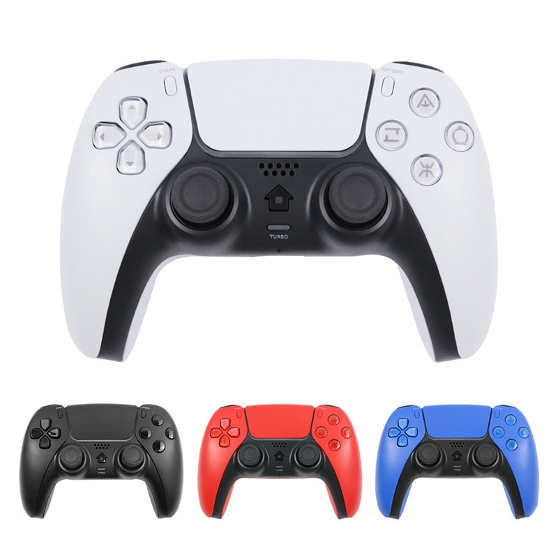 Controle Para Ps5 e Ps4 sem fio bluetooth 6 eixos duplo sentido de vibração